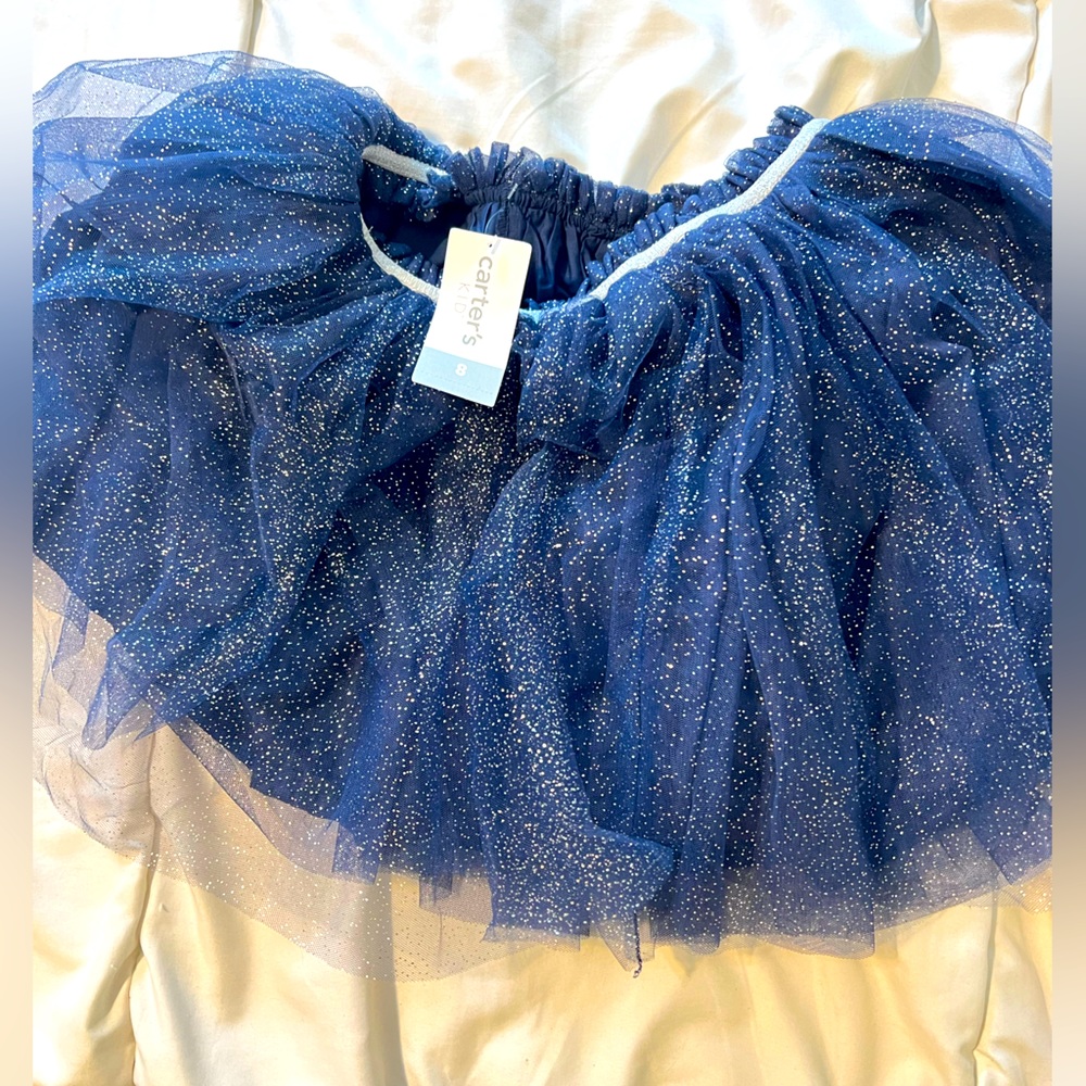 NWT Navy & Silver Tu-tu - adorable!
